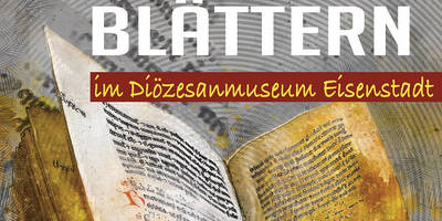 Seit 1. Juni 2022 können im Diözesanmuseum 21 historische Bücher der Franziskanerbibliothek Güssing in der Sonderausstellung 'AufBlättern' besichtigt werden.