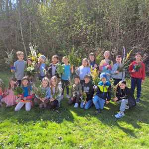 Palmsträuße binden