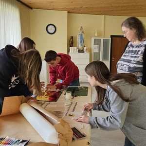 Osterkerze 2025 gestalten