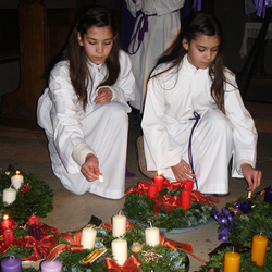 Adventkranzweihe