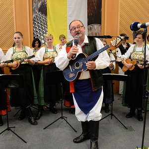 Der von Gerhard Polster geleitete Chor 'Sine Nomine' aus Oberkohlstätten und die Tamburizzagruppe Steinbrunn unter der Leitung von Hubert Palkovits sorgten für die musikalische Umrahmung der Festakademie.