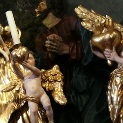 1. Station - Jesus betet in Todesangst auf dem Ölberg
