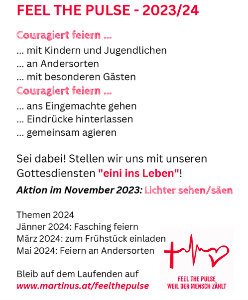 feel the pulse 2023
