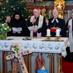 Pater Raphael , Ägidius Zsifkovics, Robert Ägidius Zsifkovics bei der Feier des Gottesdienstes
