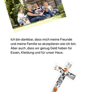 Meine Schale der Dankbarkeit