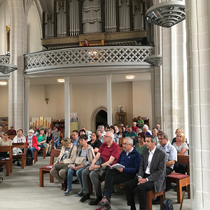 In Eislebens St. Petri-Pauli-Kirche, wo Martin Luther getauft wurde
