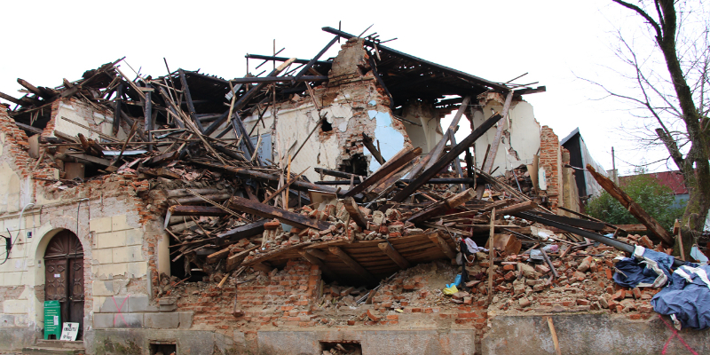 Die Erdbeben in Kroatien haben verheerende Verwüstung angerichtet: Rund 50.000 Objekte sind betroffen