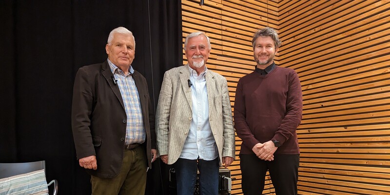 v. l. n. r. Werner Hermeling, Hans Jürgen Wittenburg, Philipp Jurenich