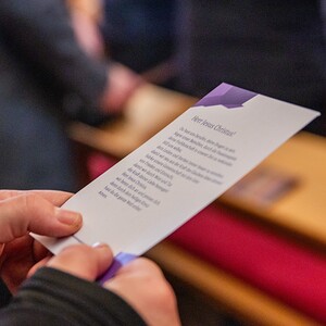 Das traditionelle Passionsspielgebet, das am Beginn jeder Vorstellung der Passionsspiele St. Margarethen von den Mitwirkenden gesprochen wird. 