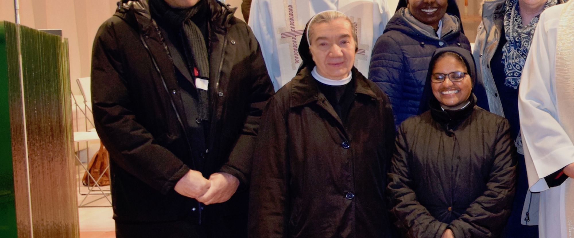 Gruppenfoto mit Bischof Ägidius J. Zsifkovics
