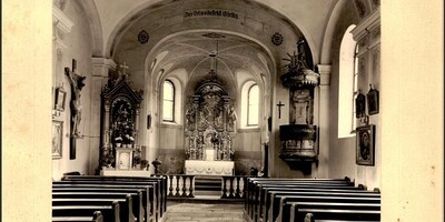 Kirche innen bis 1961