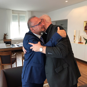 'Sie haben einen Freund in mir!' Kroatiens Außenminister Gordan Grlić Radman schätzt den Eisenstädter Bischof