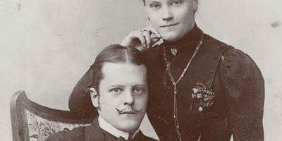 Dr. Ladislaus Batthyány-Strattmann, bekannt als 'Arzt der Armen', mit seiner Frau Gräfin Maria Theresia Coreth.