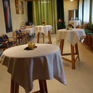 Vorbereitung Empfang der Gäste