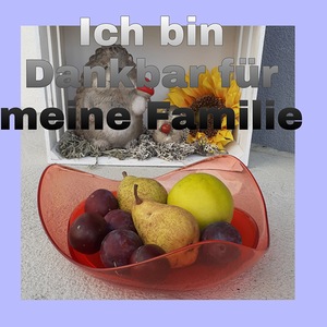 Meine Schale der Dankbarkeit