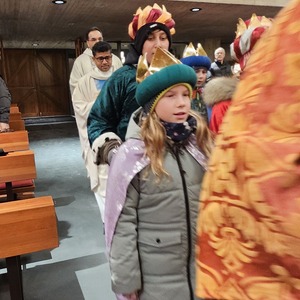 Einzug in die Kirche