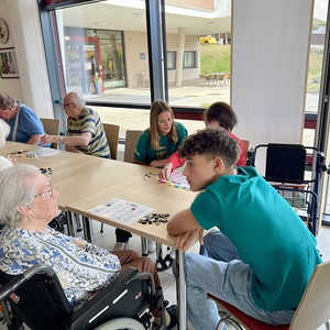Schüler:innen des Gymnasiums Kurzwiese verbrachten drei Tage im Altenwohn- und Pflegeheim Haus St. Martin in Eisenstadt