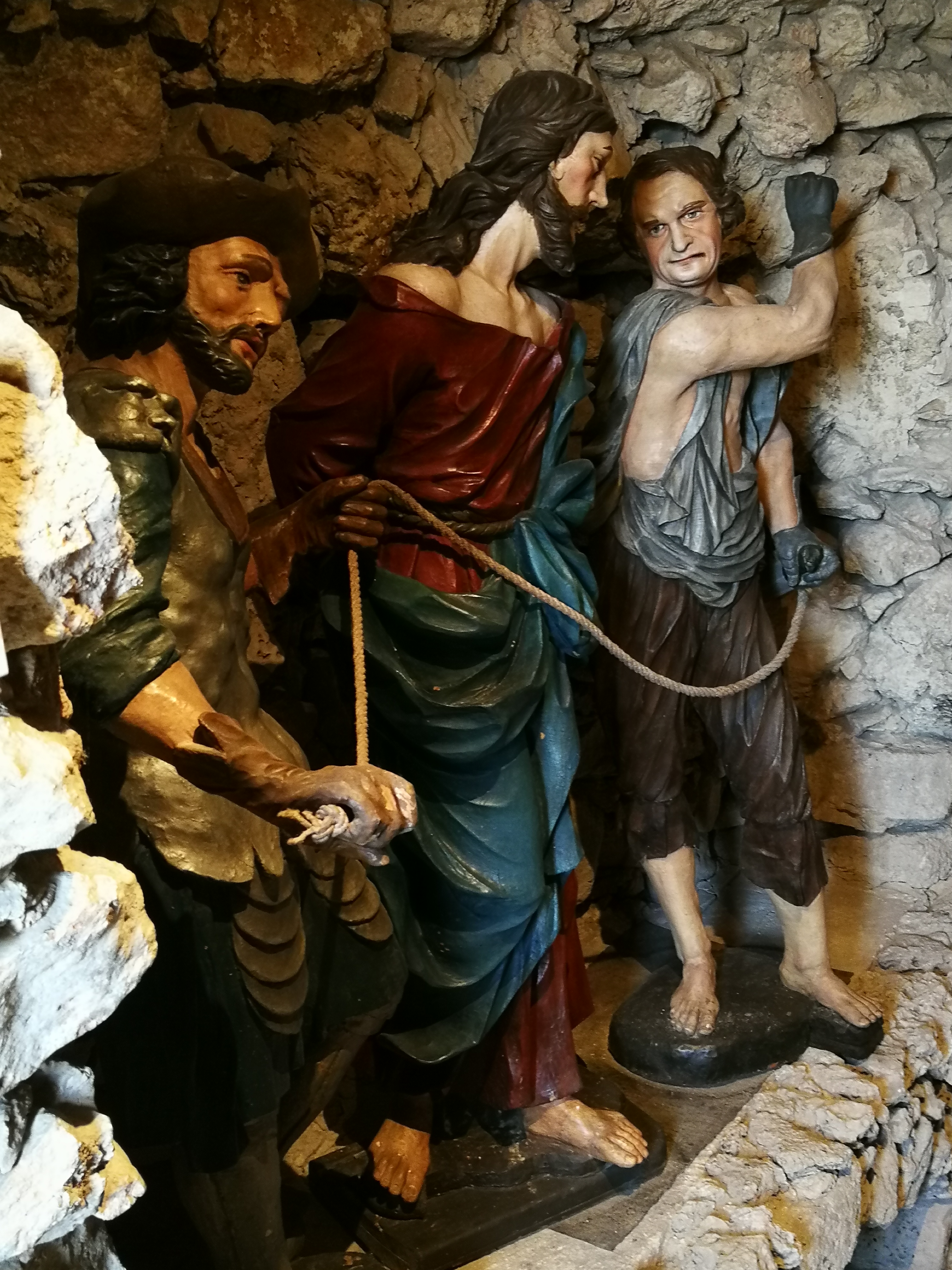 2. Station:  Jesus wird gefangen genommen