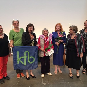 Irene Franken (Frauengeschichtsverein Köln), Isabella Ehart (geistliche Begleiterin der kfbÖ), Veronika Pernsteiner, Prof.in Maria Mies (Soziologin , Friedens- und Ökologieaktivistin), Schauspielerin Marianne Rogee (Sprecherin der Sölle-Texte), Bärbe