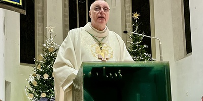 Bischof Ägidius J. Zsifkovics bei der Predigt.