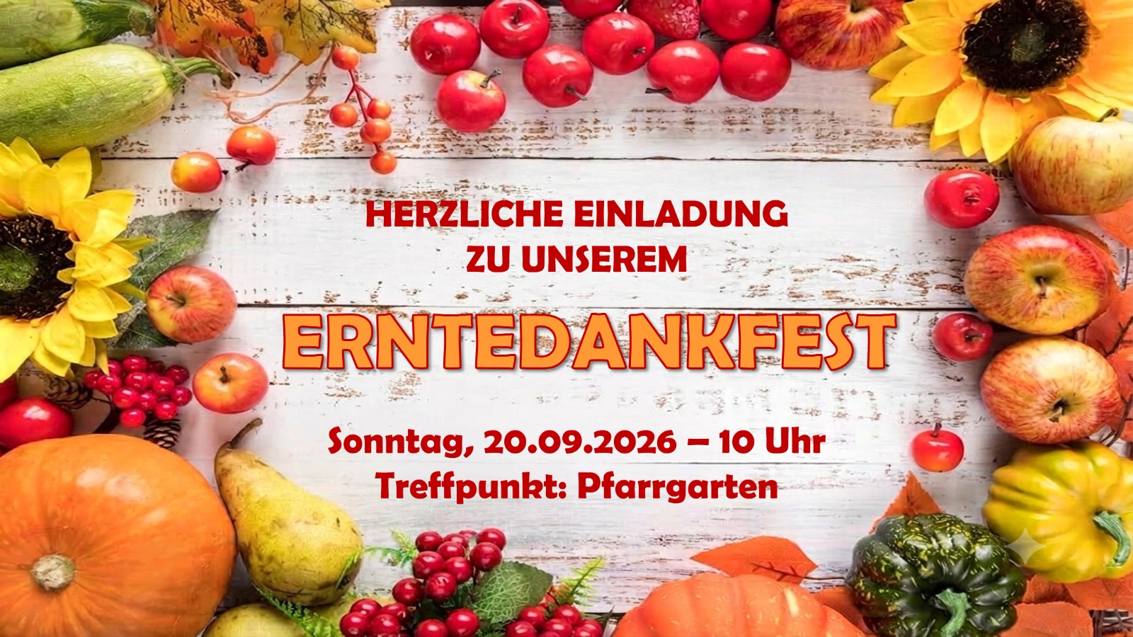 Einladungsplakat