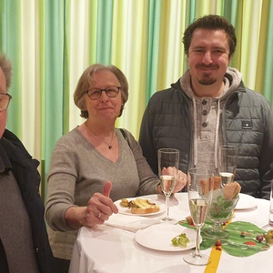 Helmut, Traude, GR Stefan Neubauer und Christa Neubauer