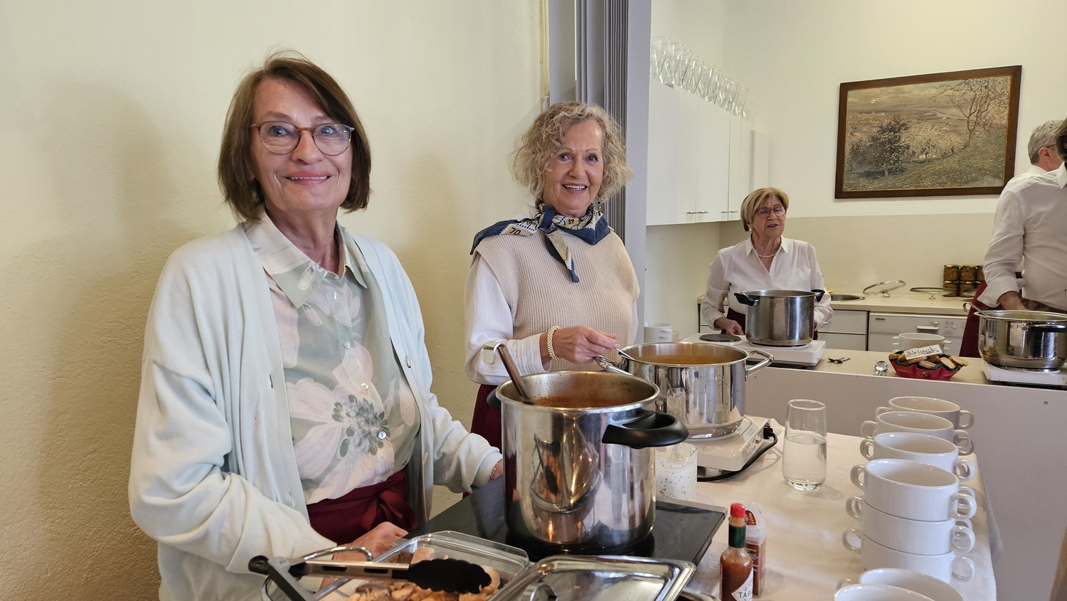 Fastenzeit / Nadja Hutter v.l. Gitti Reiter, Gisi Marx