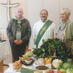 Auch im Pflegeheim Senecura wurde Erntedank gefeiert
