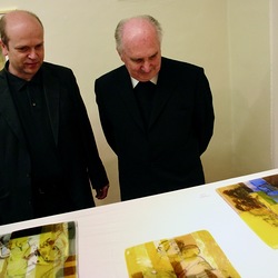 Eröffnung der Sonderausstellung „Handspuren“ von Heinz Ebner im Diözesanmuseum