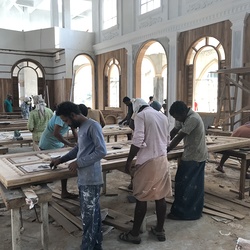 Die Arbeiten laufen auf Hochtouren