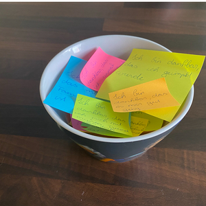 Meine Schale der Dankbarkeit