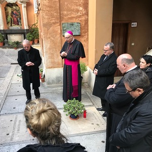 Kurzes Gedenken an den in Rom beerdigten burgenländischen Priester Johann Hörist, Rektor des Anima-Kollegs