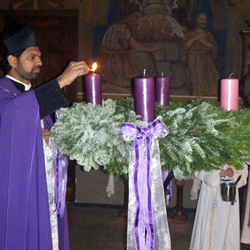 Adventkranzweihe