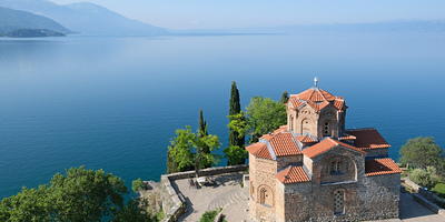 Kirche des Heiligen Johannes von Kaneo in Nordmazedonien