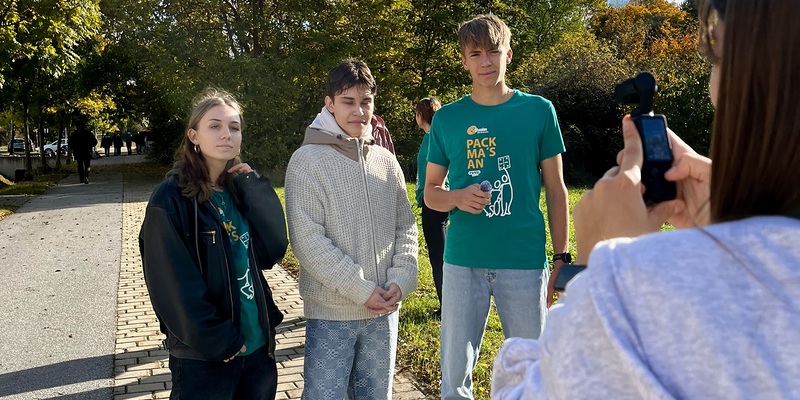 Angepackt haben nicht nur die Jugendlichen, sondern auch das junge Team der Diözese Eisenstadt, das alle Projekte besucht und dokumentiert hat.