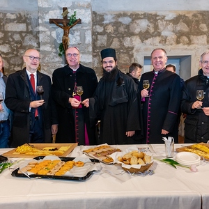 Bei der anschliessenden Agape