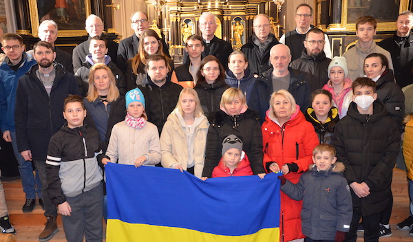 Austrijanski biškupi su se 14. marca sastali i molili s bigunci iz Ukrajine / Kathpress/Paul Wuthe