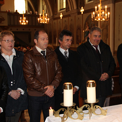 Messfeier mit dem Gemeinderat